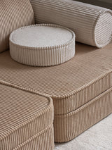 Settee, Brown Sugar