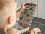 Magnetisk pussel med sköldpaddor