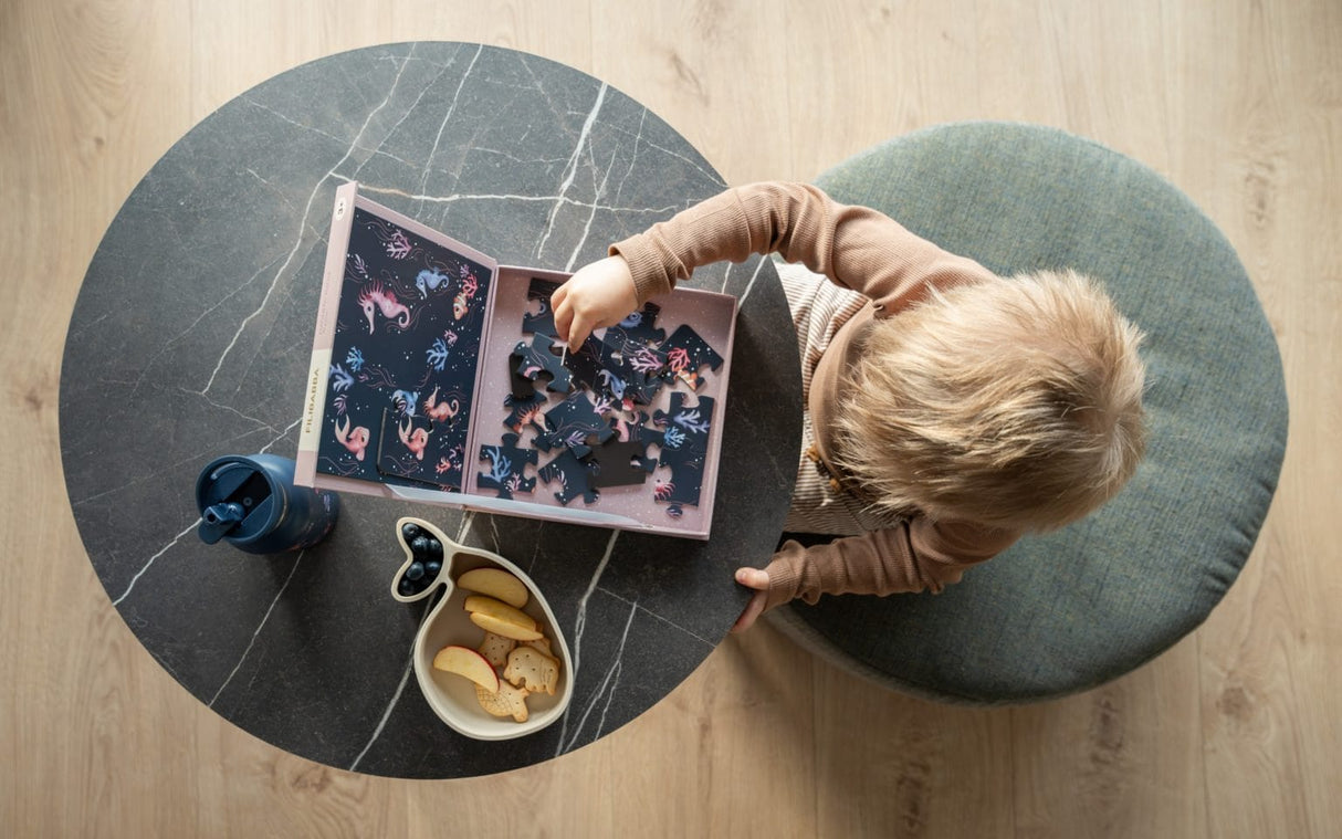 Magnetisk pussel med sjöhästar