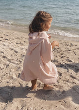 Muslin Poncho Rosa