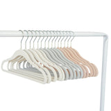 Velourgalgar 15-pack, Creme/grå/hasselnöt