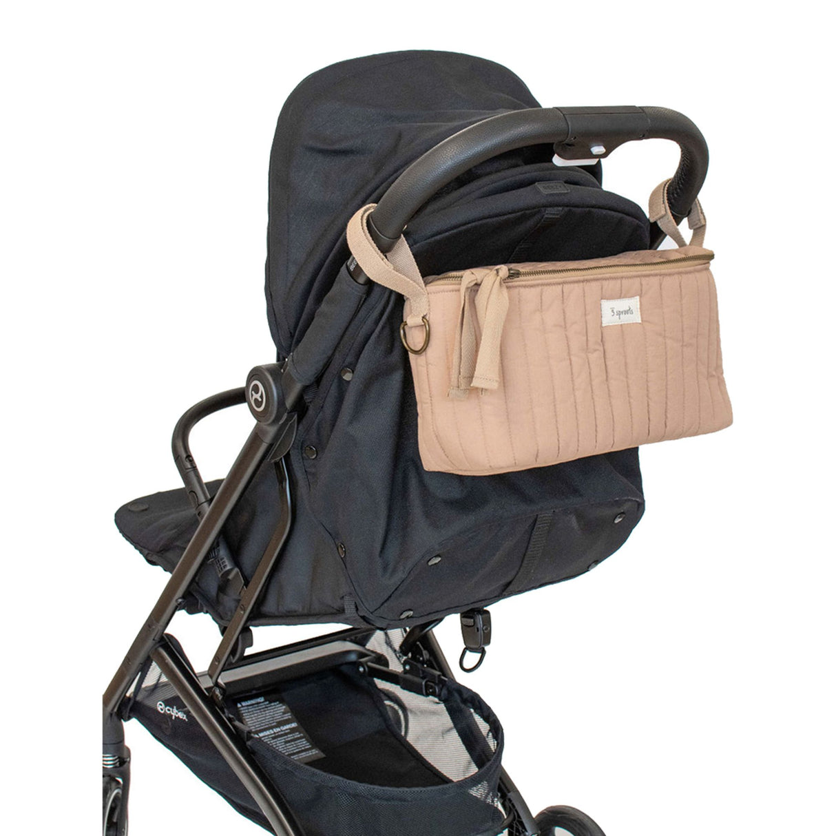 Förvaringsväska för barnvagn, Clay - 3 Sprouts