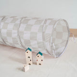 Lektunnel, Schackrutor Beige