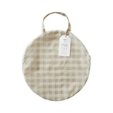 Lektält, Gingham beige