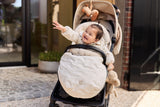 Åkpåse buggy/stroller Embossed Sand