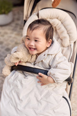 Åkpåse buggy/stroller Embossed Sand