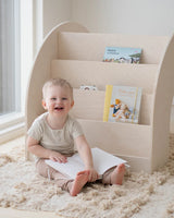 KUMPU Montessori bokhylla, Björk