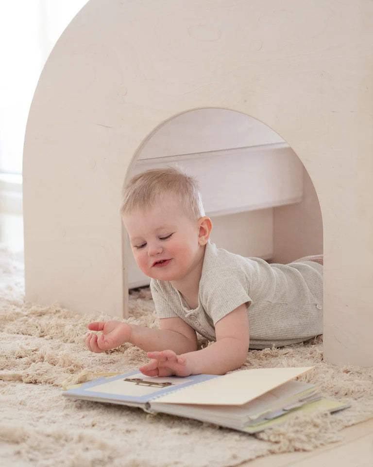 KUMPU Montessori bokhylla, Björk