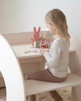 KUMPU Montessori bokhylla, Björk