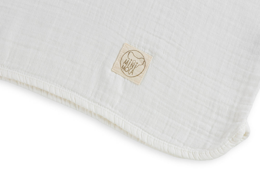 Muslin Poncho Ecru