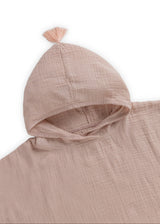 Muslin Poncho Rosa