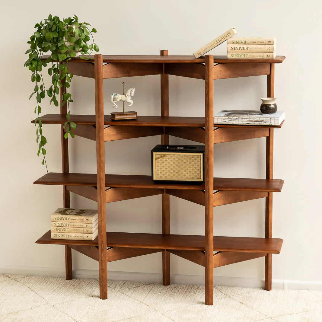 Mid-Century modern shelf | Narrow