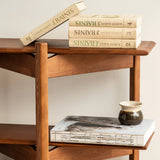 Mid-Century modern shelf | Narrow
