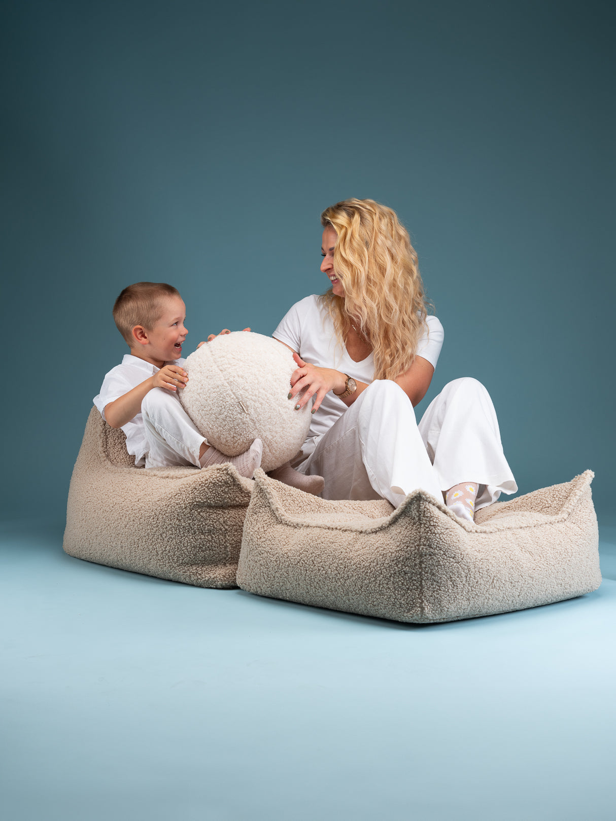 Beanbag Chair, Biscuit