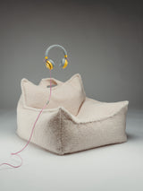 Beanbag Chair, Cream White