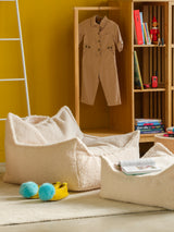 Beanbag Chair, Cream White