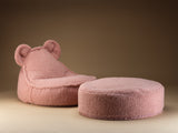 Bear Beanbag, Guava Pink