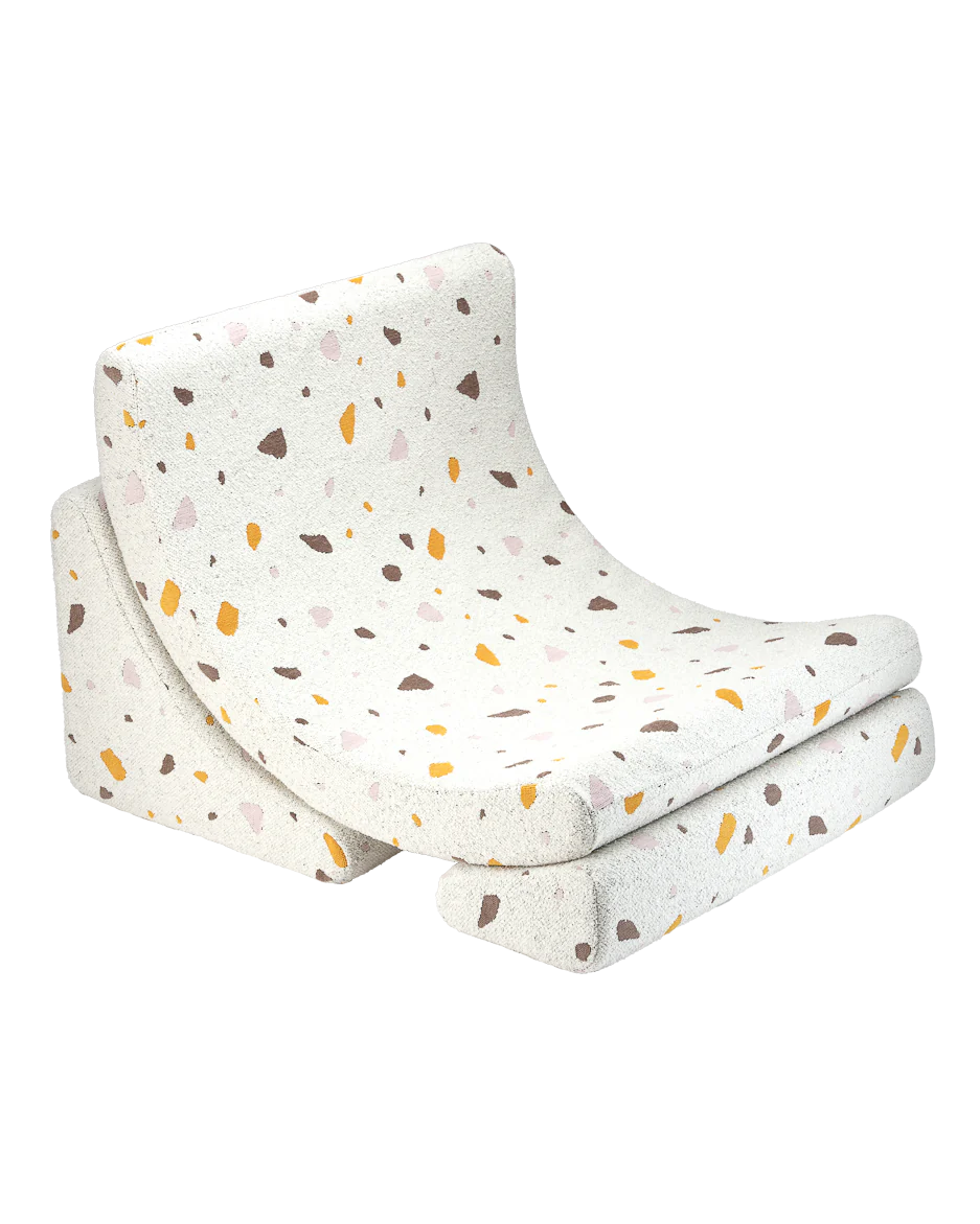 Moon Chair Terrazzo, Marble