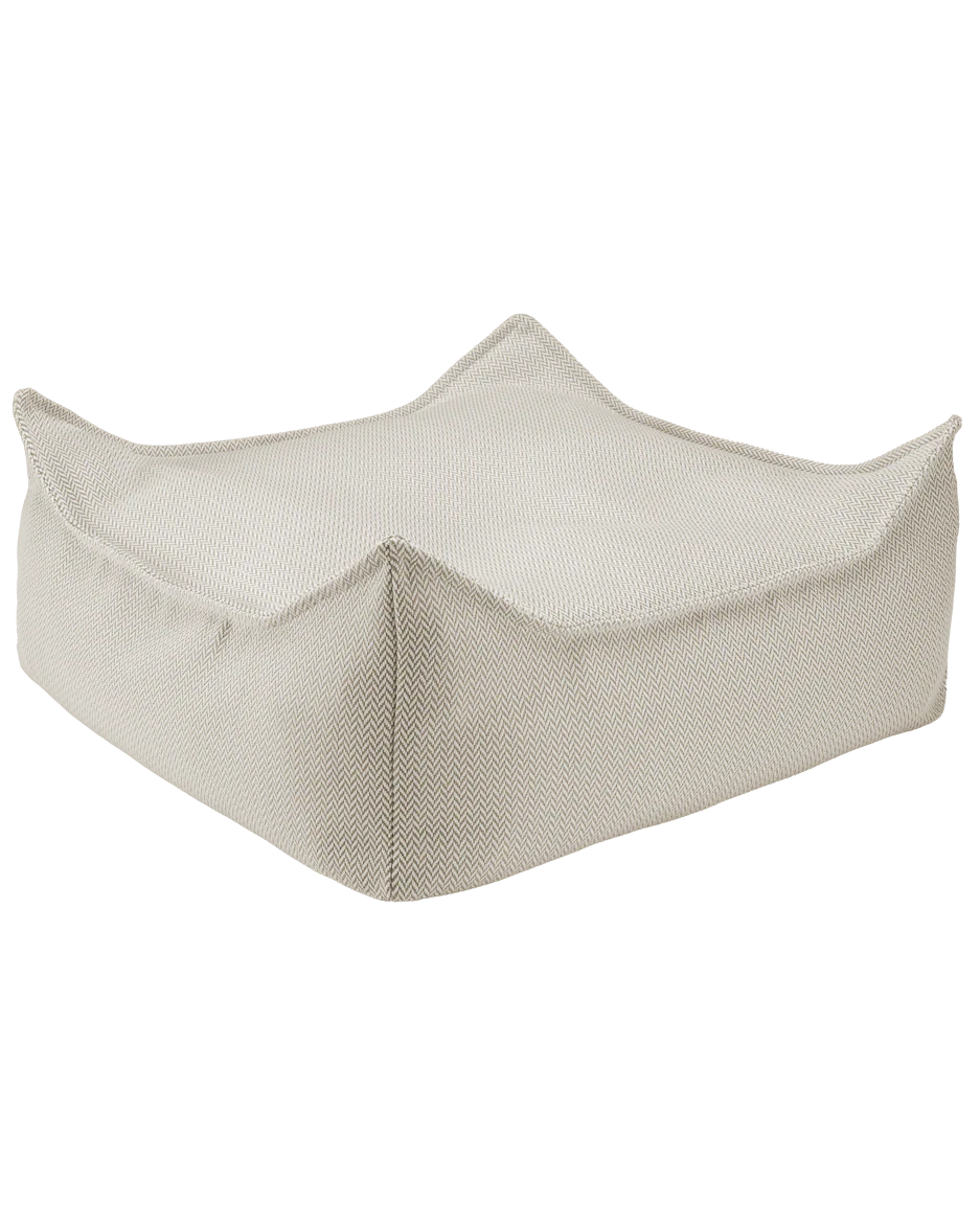 Terra Outdoor Beanbag Chair & Ottoman Set