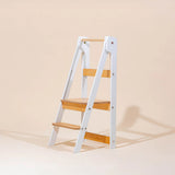 Folding Kitchen Tower, White