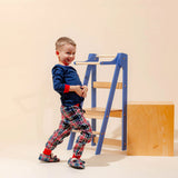 Folding Kitchen Tower, Blue