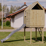 XL Duck House With A Slide