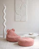 Bear Beanbag, Guava Pink