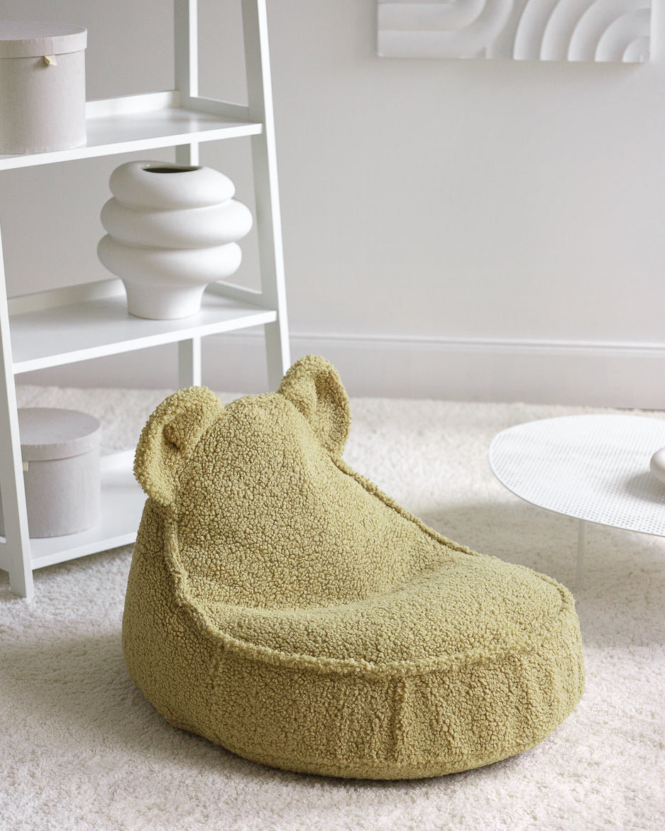 Bear Beanbag, Matcha Green