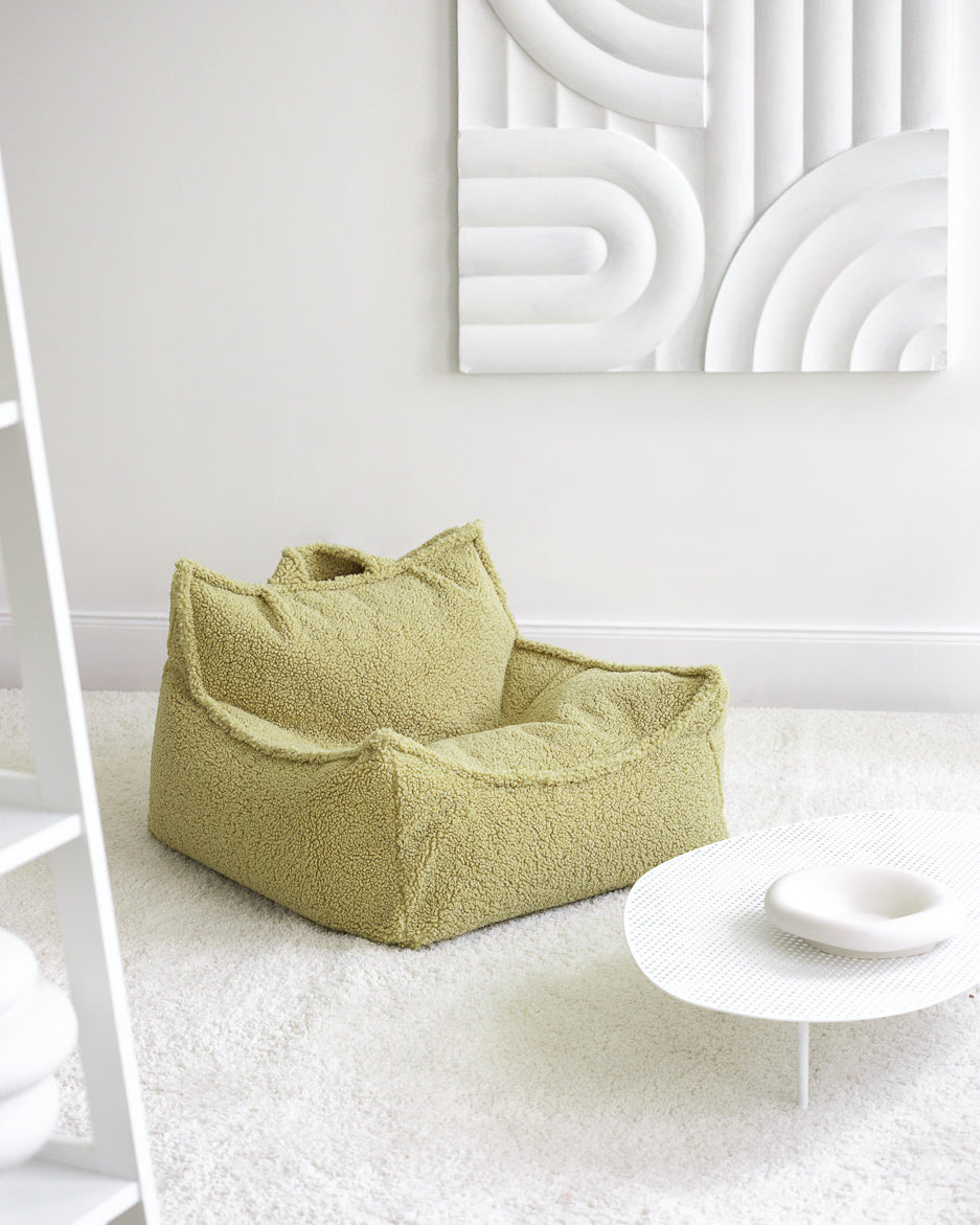 Beanbag Chair, Maycha Green