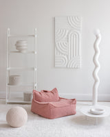 Beanbag Chair, Guava Pink