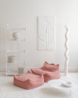 Beanbag Chair, Guava Pink