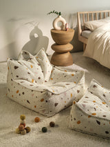 Beanbag Chair, Terrazzo Marble