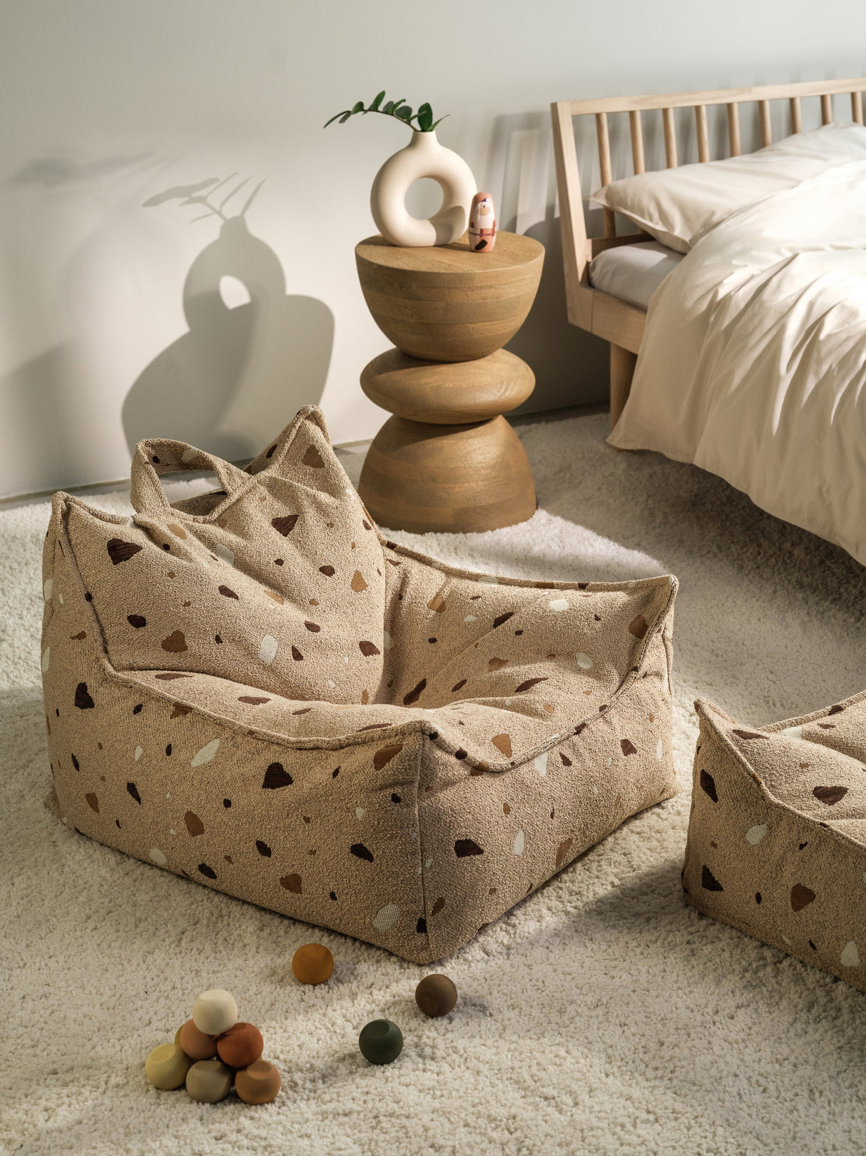 Beanbag Chair, Terrazzo Sand