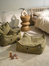 Beanbag Chair, Terrazzo Moss