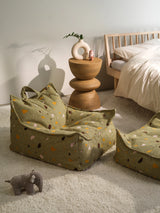 Beanbag Chair, Terrazzo Moss