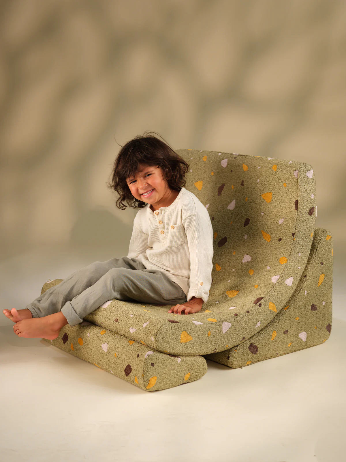 Moon Chair Terrazzo, Moss