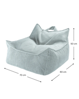 Beanbag Chair, Peppermint Green