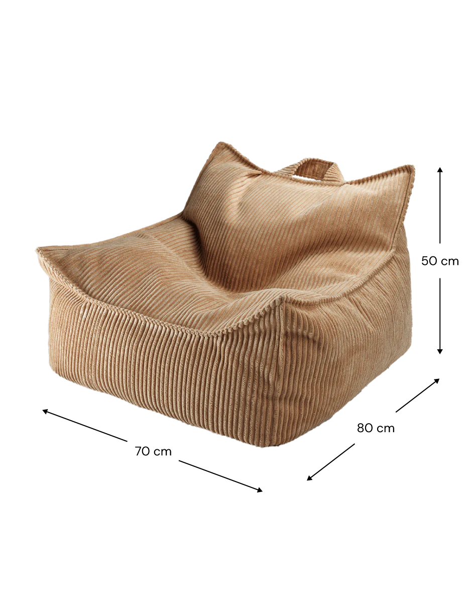 Beanbag Chair, Toffee