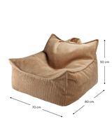 Beanbag Chair, Toffee
