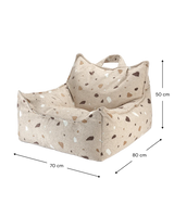 Beanbag Chair, Terrazzo Sand