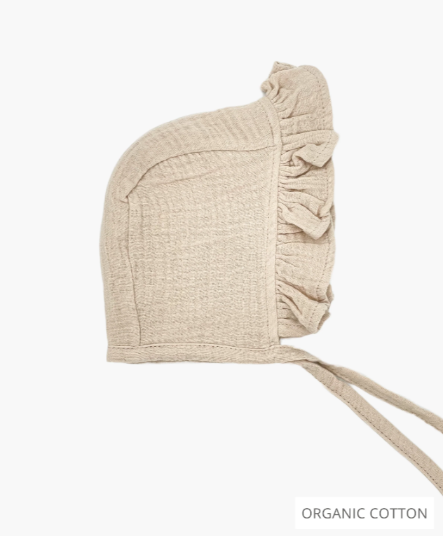 Snuggle Bunny + Vera Bonnet 0-6 mån, Oat