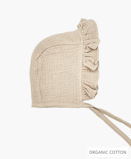 Snuggle Bunny + Vera Bonnet 0-6 mån, Oat