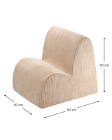 Cloud Chair, Brown Sugar