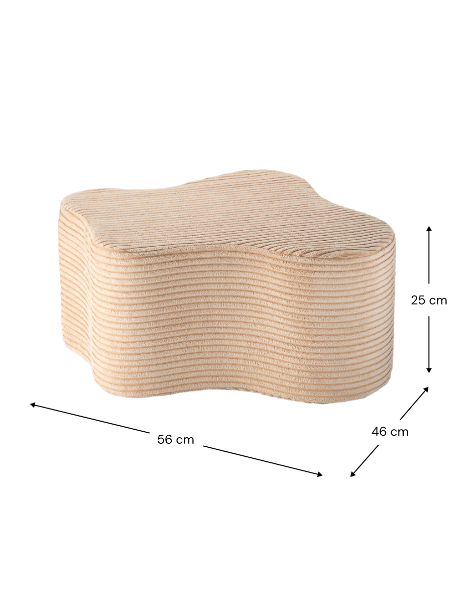 Cloud Pouffe, Brown Sugar