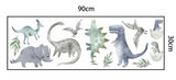 Väggdekal, Dinosaurier teckant