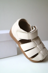 Little Gardener Sandal, Off White