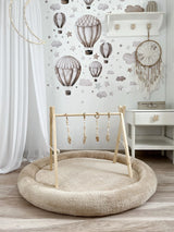 Junior Nest Plysh, Beige