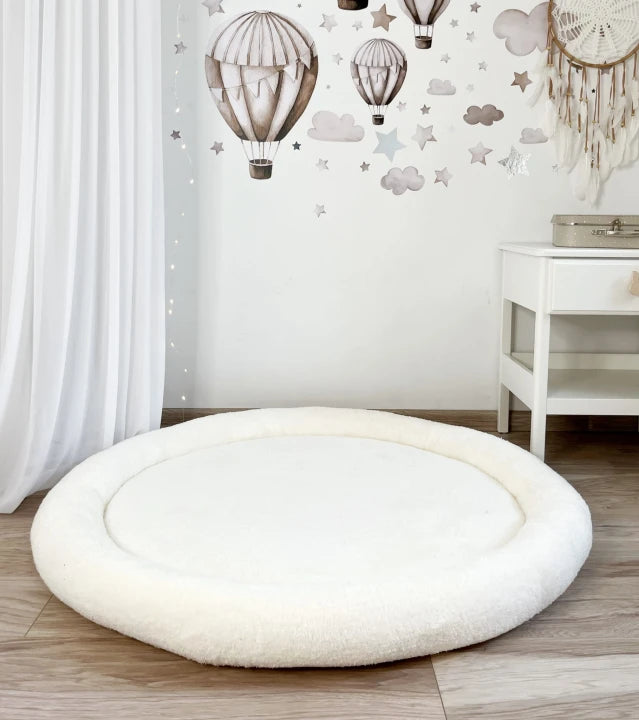 Junior Nest Plysh, Ecru