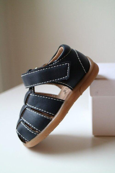 Little Gardener Sandal, Navy