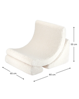 Moon Chair, Cream White